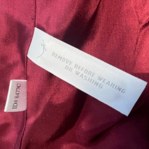 Vintage Burgundy Velvet Jacket – new - Picture 5 of 5